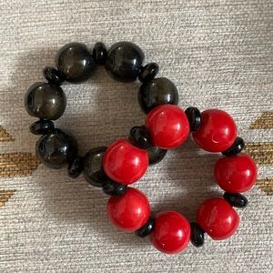 Marc by Marc stretchy bead bracelets